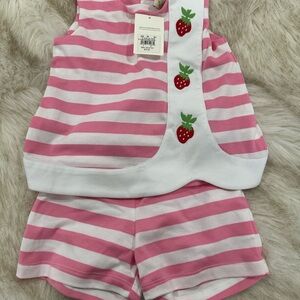 NWT Beaufort Bonnet Company Tilly tab short set size 4T